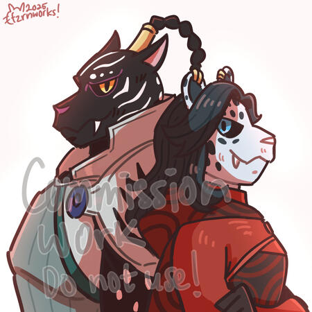 Commission sample - portraits Commission sample - portraits