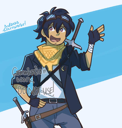Commission sample - halfbody Commission sample - halfbody